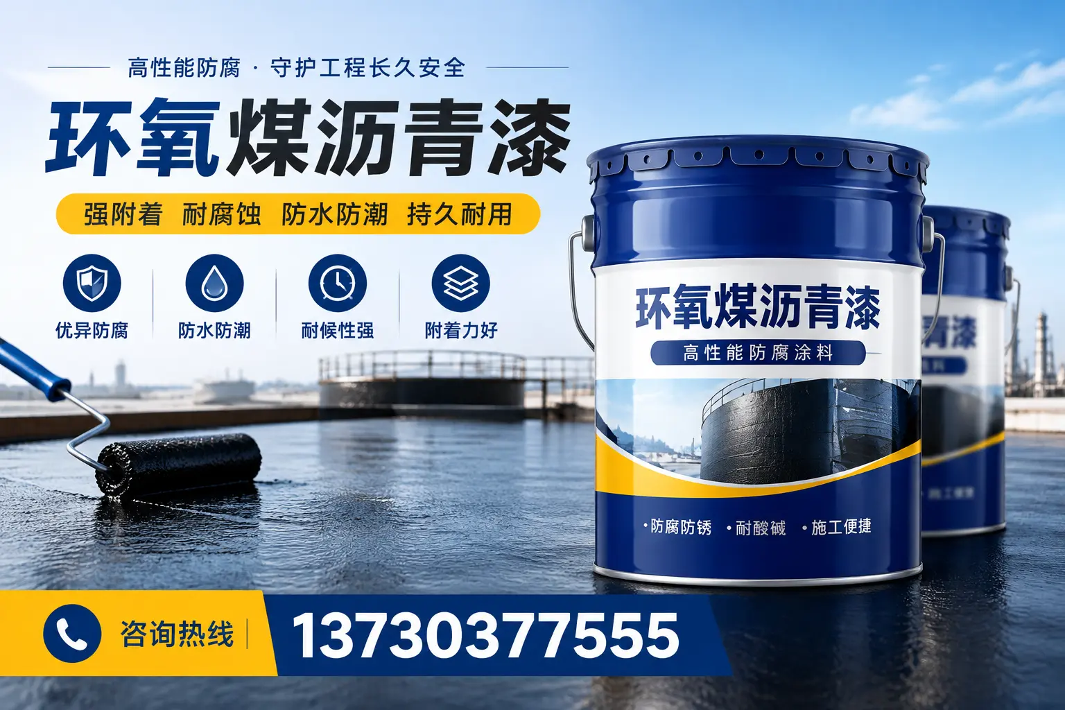 如何判断环氧煤沥青漆的质量？德兴消费者指南
