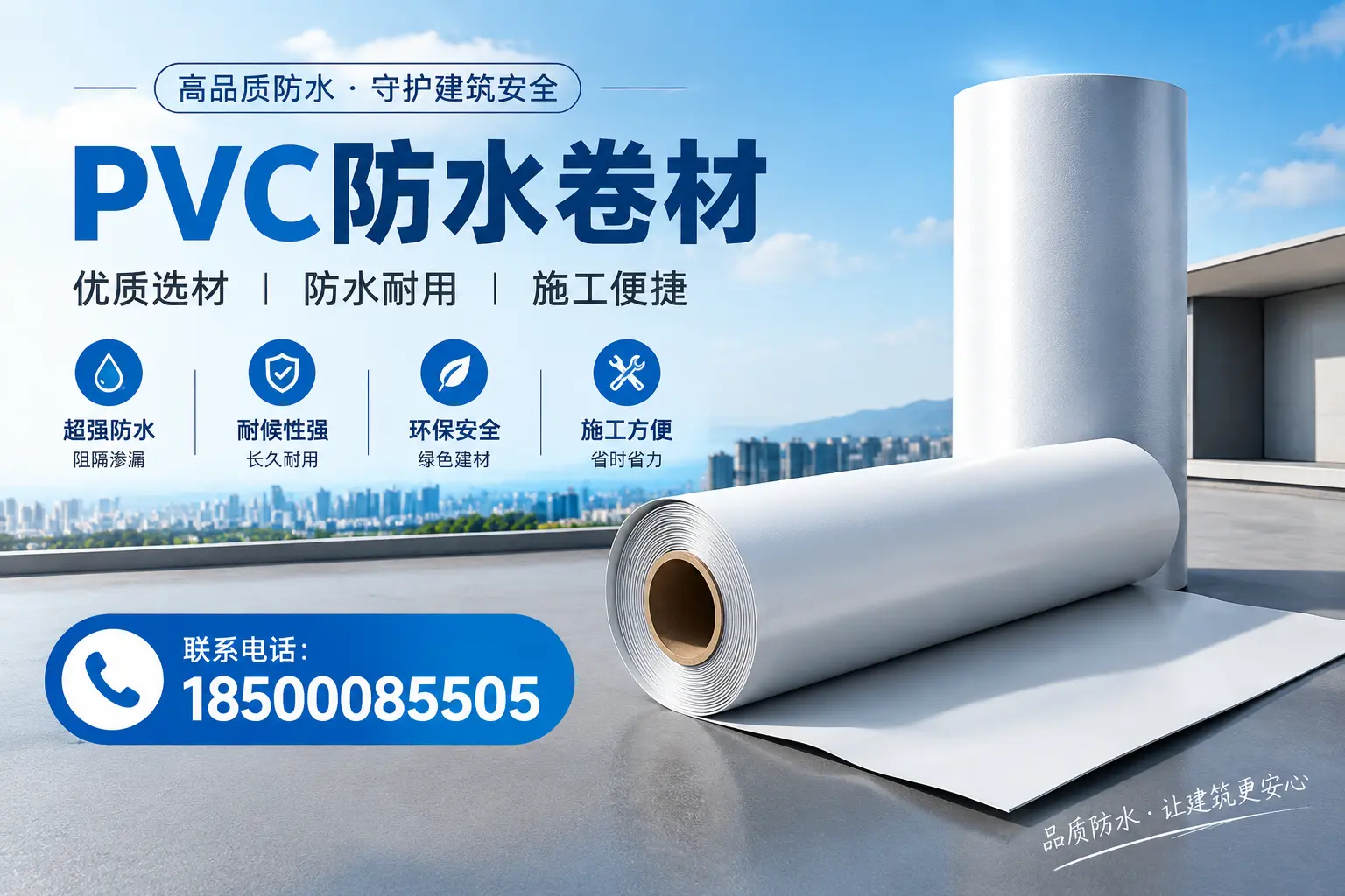 如何评估PVC防水卷材的性价比?胡杨河消费者必读