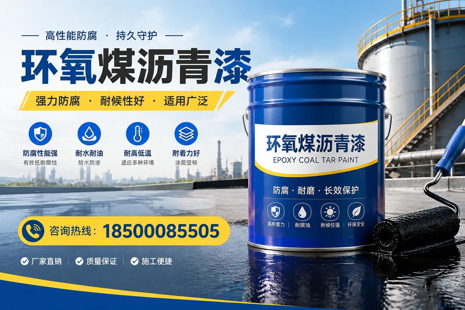 环氧煤沥青漆的储存与运输注意事项,清远企业须知