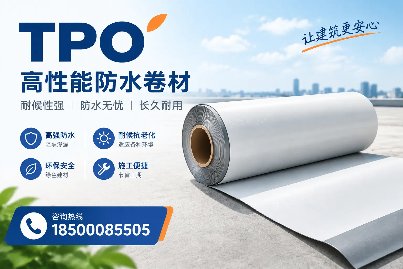 TPO材料在胡杨河的应用及其优势解析
