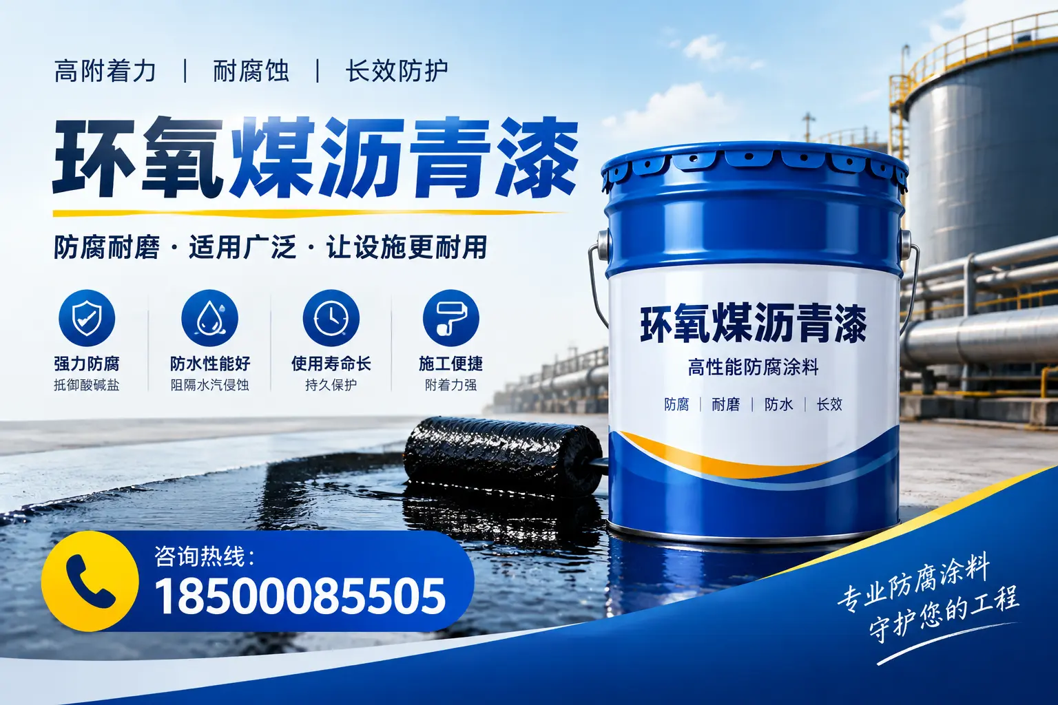环氧煤沥青漆与其他涂料的对比分析，助力双河企业决策