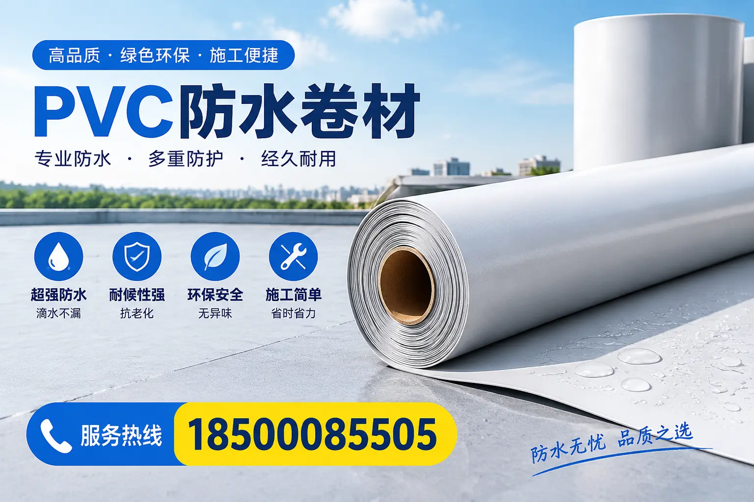 选用PVC防水卷材时需要避开的常见误区,特别是在昆玉